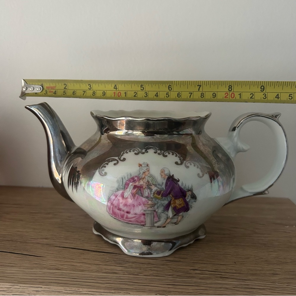 Vintage Bavaria Teapot English Lovers Midcentury - Picture 6 of 8